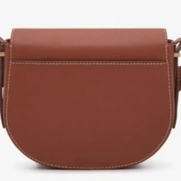 Sam Edelman Bay Leather Saddle Bag Handbag *NWT* - Picture 4 of 8